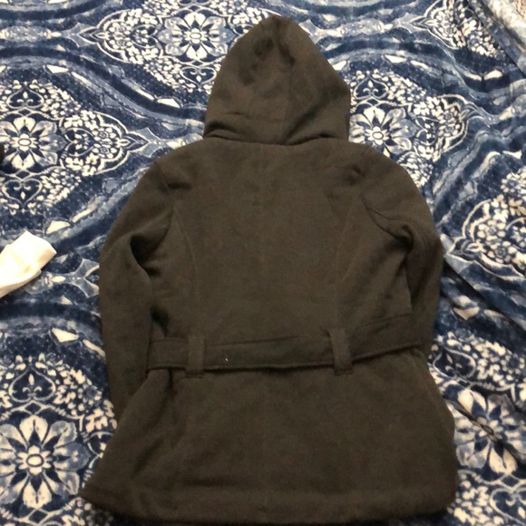 Juniors peacoat with Hoodie - Picture 4 of 7